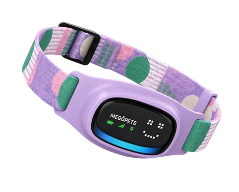 MEGOPETS smart pet collar in colorful style 2