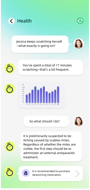 MEGO AI pet health analysis demo